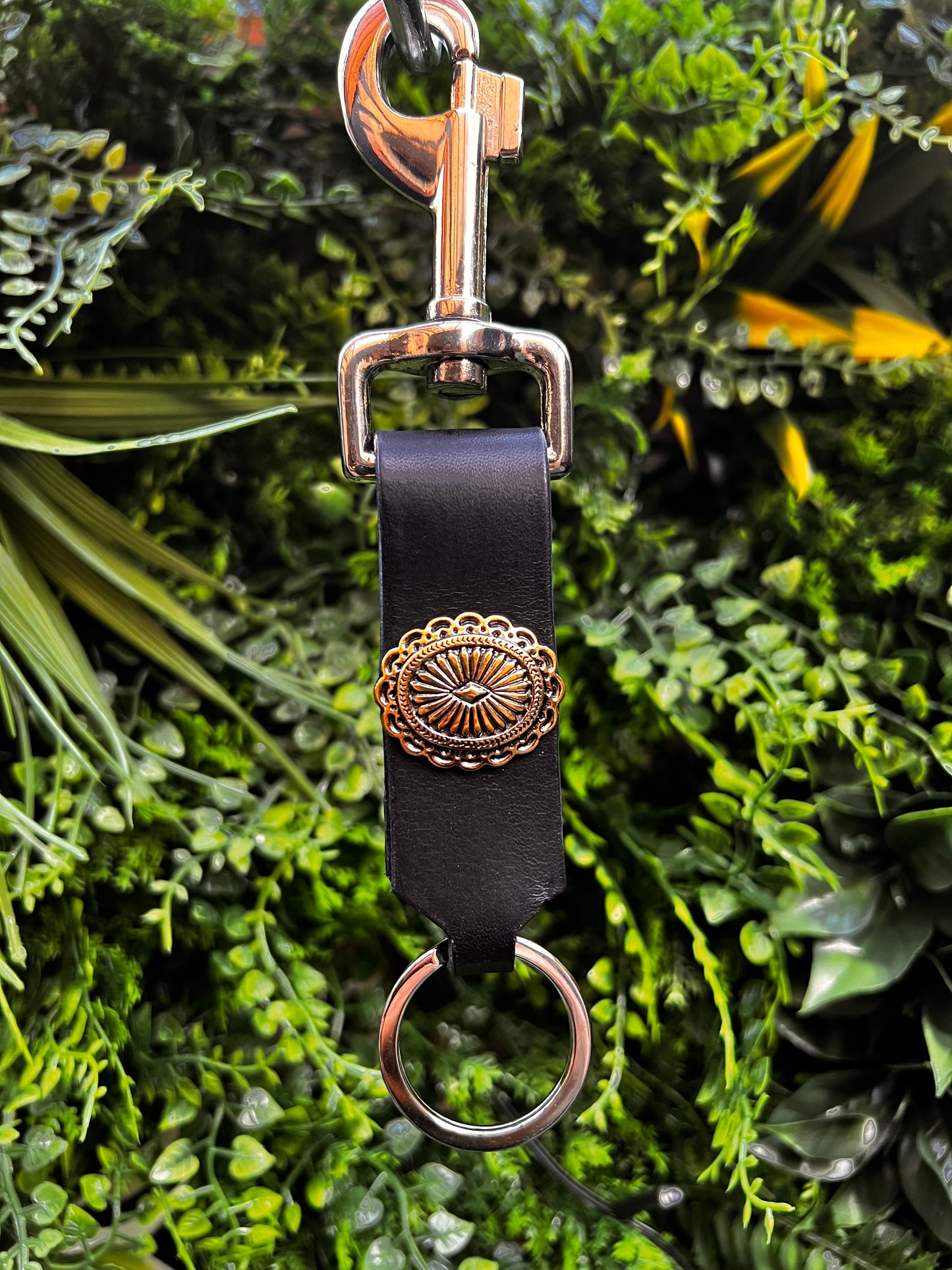 *Ready To Ship* Clip On Leather Keychains