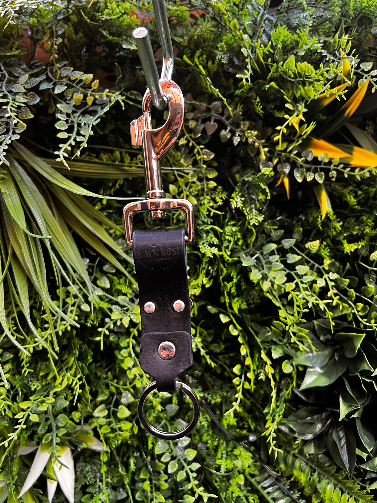 *Ready To Ship* Clip On Leather Keychains