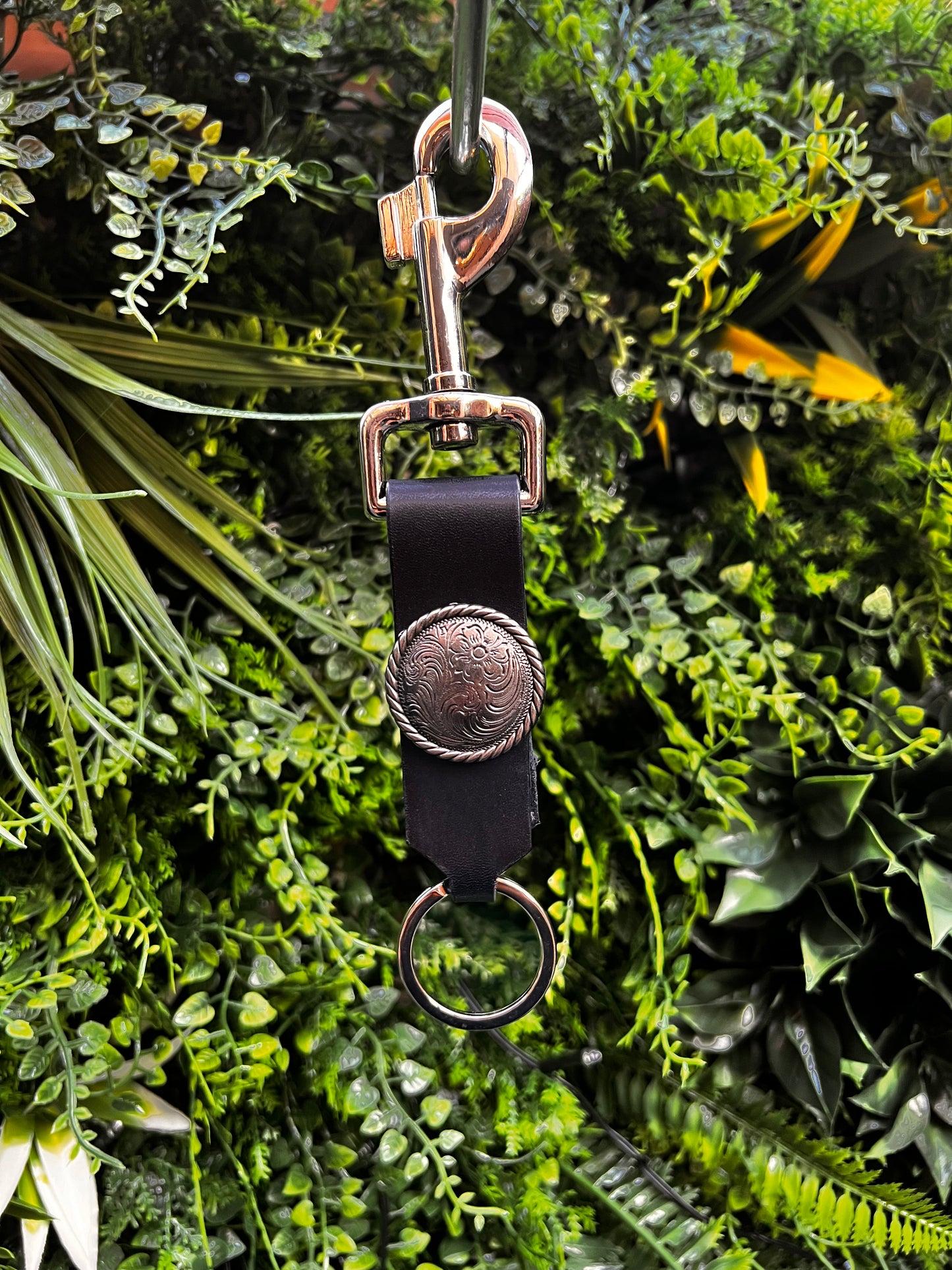 *Ready To Ship* Clip On Leather Keychains