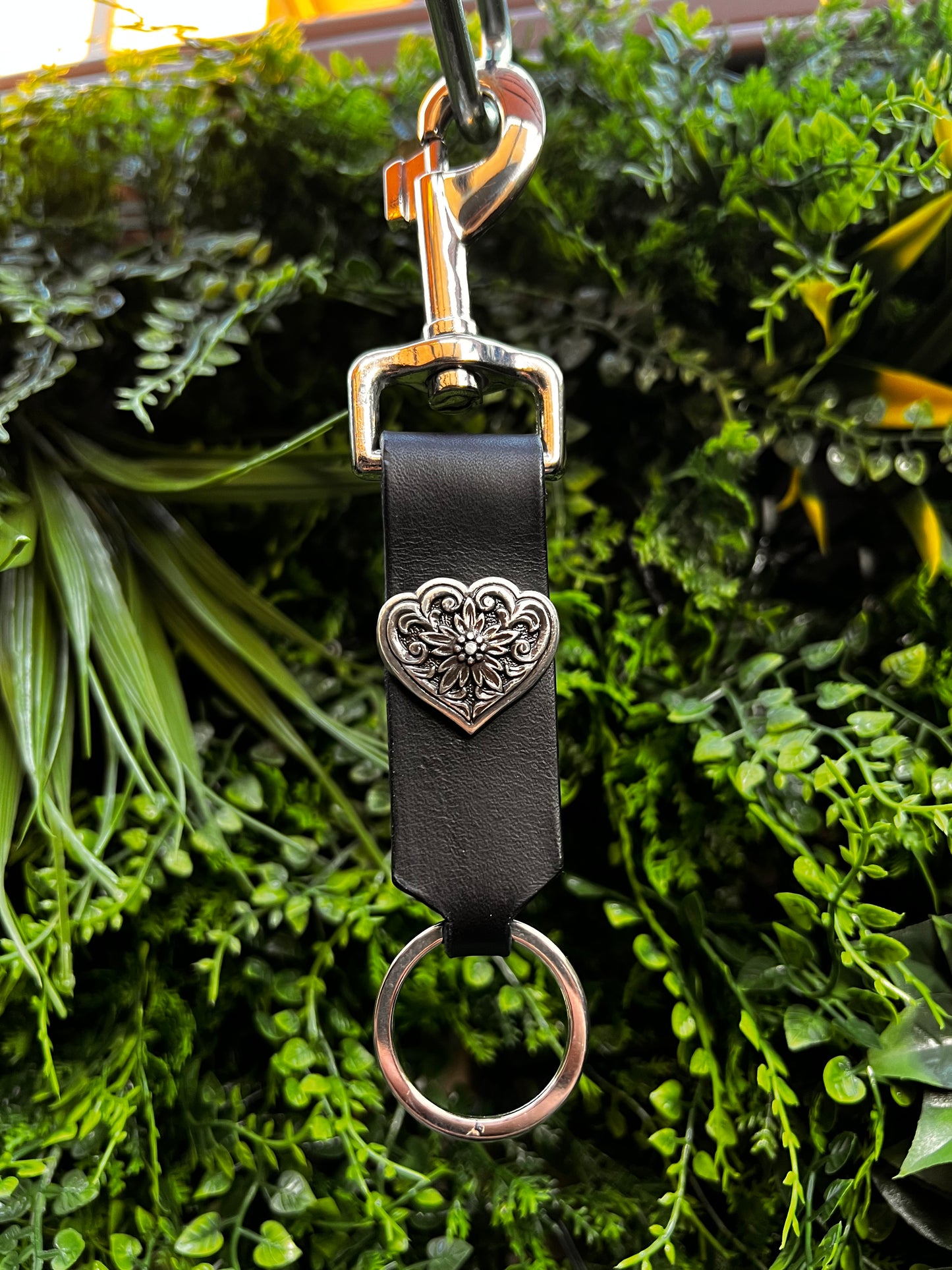 *Ready To Ship* Clip On Leather Keychains