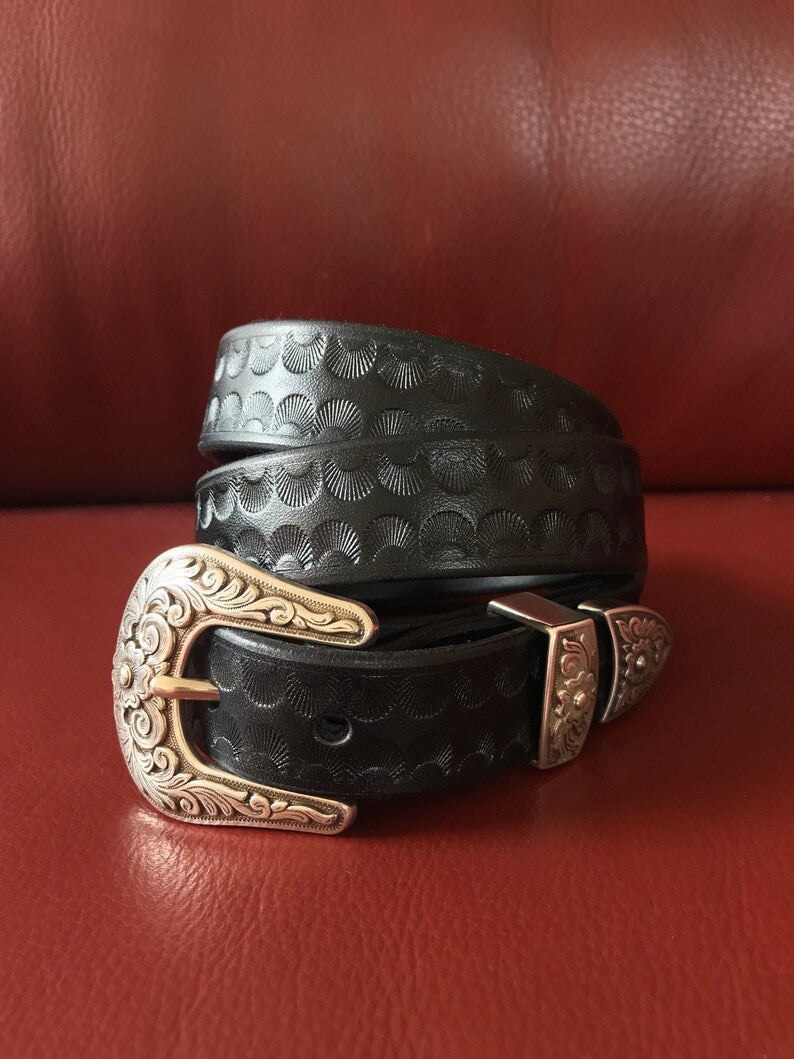 *Made to Order* The Embossed Belt